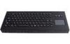 Desktop Vandal Proof Black Metal Keyboards With Touchpad and FN keys