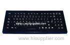 IP65 dynamic vandal proof black metal keyboard with high quality durable black titanium