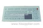 With Clean Key IP65 Industrial Membrane Keyboard with touchpad