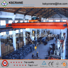 High Working Efficiency Double Girder Roof Travelling Crane