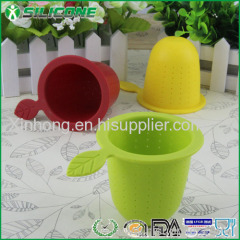 New design silicone tea strainers