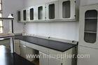 All Steel School science Laboratory Wall Bench With Hanging Cupboard