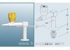 Corrosion / Heat Resistance Laboratory Brass Gas Tap With Ceramic Valve