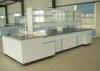 All Wood Corrosion Resistance Lab Island Bench Chemistry Lab Furniture