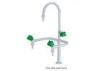 Hopui Solid Brass Lab Faucet Lab Fittings With High Grade PP Knob Handle
