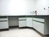 Grey / Green Pharmaceuticals / Chemistry Bench Biology Lab Furniture L*750*850mm