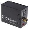 Stock Digital Analog Converter Adapter for RCA L/R to SPDIF Optical & Coaxial