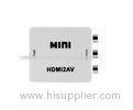 HDMI to AV HDMI to Composite / S-Video+L/R Audio Convertor 50Hz 60Hz