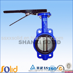 ductile iron wafer butterfly valves