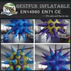 Amazing decoration illuminated inflatable stars for event