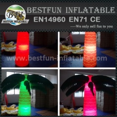 Color Changeable Inflatable Palm Tree