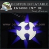 Colorful decoration inflatable sun with led light