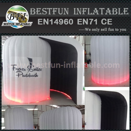Inflatable photo booth for exhibition