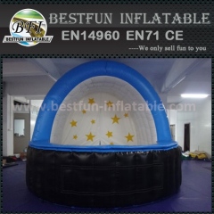 Inflatable tent event bar tent