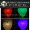Large inflatable lighting heart party decoration for sale