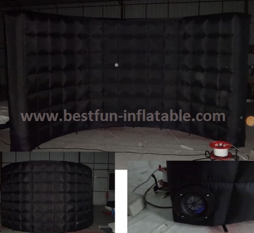 Advertising inflatable walls with led light