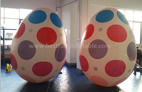 Large pvc easter egg outdoor inflatable decoration for advertising