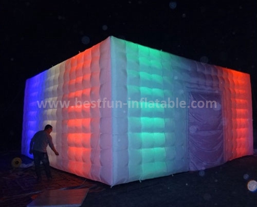 Led inflatable booth tent for trade show