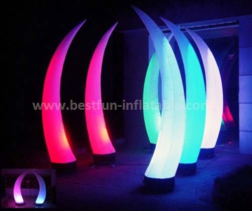 Top design Cone Lighting Inflatable Decoration