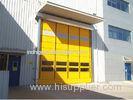 PVC Stacking High Speed Shutter Door Automatic Perforated Rolling Door