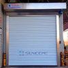 Galvanized Steel Automatic Roller Door Opening Speed 0.2m/s AC 220V