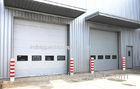 Automatic Rapid Vertical Lifting Industrial Sectional Doors Polyurethane Foam Insulation