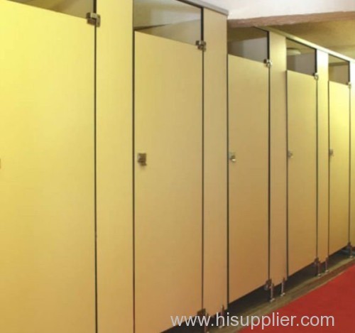 HPL laminate toilet partition division