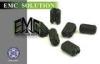 Black Plastic Enclosed Snap On Ferrite Cores For 19mm AC Power Cords