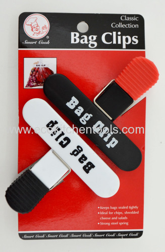 2 Pk Bag Clips ( w/soft grip)  