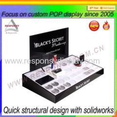 Customized counter acrylic Cosmetic display case