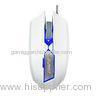 Professional gaming mouse with led blue backlight , ABS material Retractable