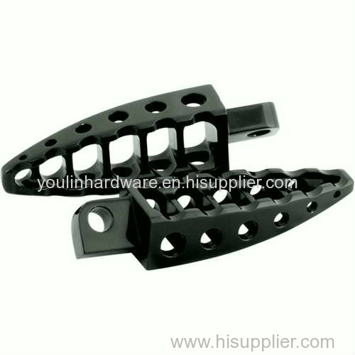 Aluminum motorcycle foot pegs