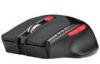 Black High DIP wireless laser gaming mouse with red led , PC gaming mice