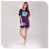 Apparel & Fashion Shirts & Blouses Kiss print bamboo fiber Summer loose T-shirt short sleeves blouses