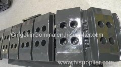 GTW Terex dozer rubber track for TC37 TC35