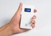 Durable 5000mAh fast charging Small Power Bank with LCD Display for Tablet PC , PDA