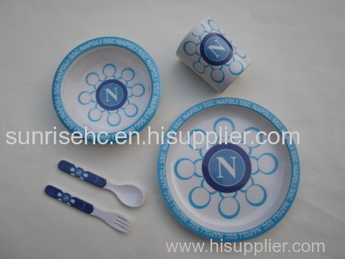 melamine children dinnerware set