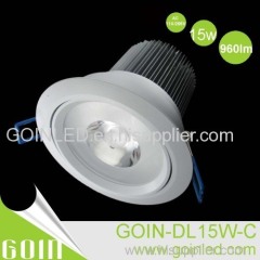 15W COB downlight kit 230V CITIZEN/Epistar SAA COB LED downlight kits adjustable downlight Austraila popular 3 year guar