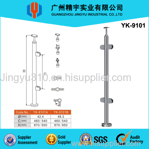 High Quality Inox Glass Handrail System for Staircase