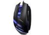 Professional usb wired gaming mouse blue light with Sensor AVAGO 5050