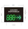 Vehicle parking LED display for Guidance support RS485 RS232 w26