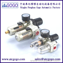 Pneumatic air filter regulator lubricator SMC type FRL Combination with copper filter cartridge