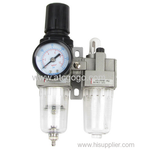 Pneumatic air filter regulator lubricator SMC type FRL Combination with copper filter cartridge