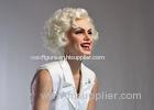 Silicone Hollywood Wax Museum Figures / Film Star Marilyn Monroe Wax Figure