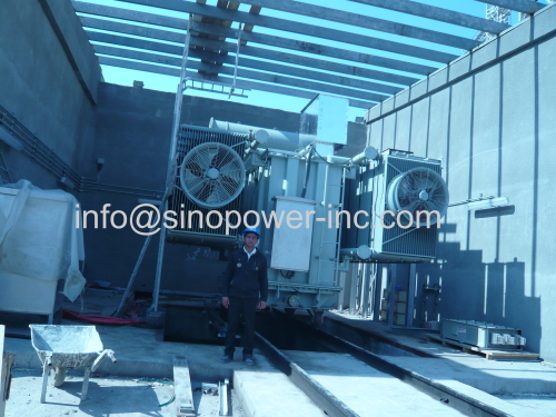 MR on-load tap changer furnace transformer