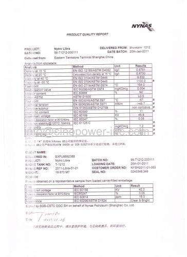 20mVA furnace EAF transformer SABS SANS Standard Kema Certification