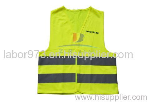 LB15 HI-VIZ VEST WAISTCOAT