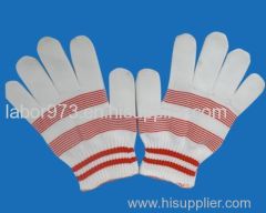 500g white nylon glove