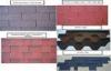 2.6mm Colored Asphalt Roofing Shingles With Mosaic Fiber-glass
