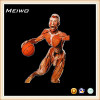 Playing basketball posture process of plastination